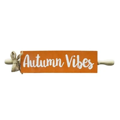 Rustic Fall Rolling Pin Sign